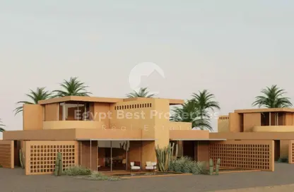 تاون هاوس - 2 غرف نوم - 2 حمامات للبيع في منتجع شدوان - الجونة - الغردقة - محافظة البحر الاحمر