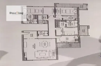Apartment - 3 Bedrooms - 4 Bathrooms for sale in Swan Lake Residence - 5th Settlement Compounds - The 5th Settlement - New Cairo City - Cairo