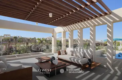 Penthouse - 2 Bedrooms - 2 Bathrooms for sale in O West - 6 October Compounds - 6 October City - Giza