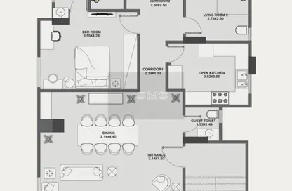 Apartment - 3 Bedrooms - 3 Bathrooms for sale in Al Shaheed Sherif Hammad St. - El Banafseg 9 - El Banafseg - New Cairo City - Cairo