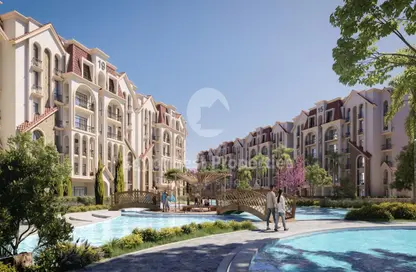 Apartment - 2 Bedrooms - 2 Bathrooms for sale in Crescent Walk - 5th Settlement Compounds - The 5th Settlement - New Cairo City - Cairo