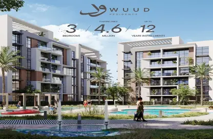 Apartment - 3 Bedrooms - 2 Bathrooms for sale in WUUD - 5th Settlement Compounds - The 5th Settlement - New Cairo City - Cairo Apartment - 3 Bedrooms - 2 Bathrooms for sale in WUUD - 5th Settlement Compounds - The 5th Settlement - New Cairo City - Cairo