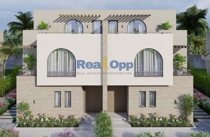 Twin House - 4 Bedrooms - 4 Bathrooms for sale in Marina 8 - Marina - Al Alamein - North Coast