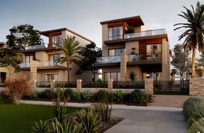 Townhouse - 3 Bedrooms - 4 Bathrooms for sale in Sarai - Mostakbal City Compounds - Mostakbal City - Future City - Cairo