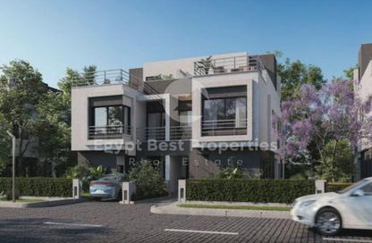 Townhouse - 3 Bedrooms - 3 Bathrooms for sale in Palm Hills New Cairo - 5th Settlement Compounds - The 5th Settlement - New Cairo City - Cairo