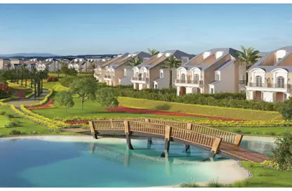 Twin House - 4 Bedrooms - 4 Bathrooms for rent in Layan Residence - 5th Settlement Compounds - The 5th Settlement - New Cairo City - Cairo