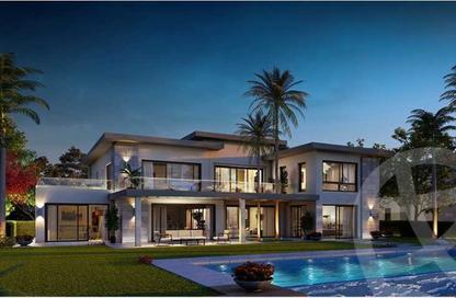 Twin House - 5 Bedrooms - 5 Bathrooms for sale in Swan Lake Residence - 5th Settlement Compounds - The 5th Settlement - New Cairo City - Cairo