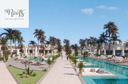 شاليه - 2 غرف نوم - 2 حمامات للبيع في هاسيندا ويست - راس الحكمة - الساحل الشمالي