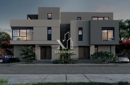 منزل مزدوج - 4 غرف نوم - 4 حمامات للبيع في ذا فاليز - مدينة المستقبل - القاهرة