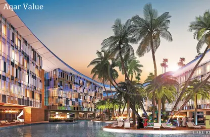 شقق فندقية - غرفة نوم - 1 حمام للبيع في فيفث سكوير - التجمع الخامس - مدينة القاهرة الجديدة - القاهرة