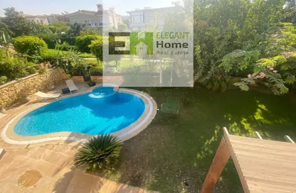 Villa - 5 Bedrooms - 5 Bathrooms for rent in Lake View - 5th Settlement Compounds - The 5th Settlement - New Cairo City - Cairo