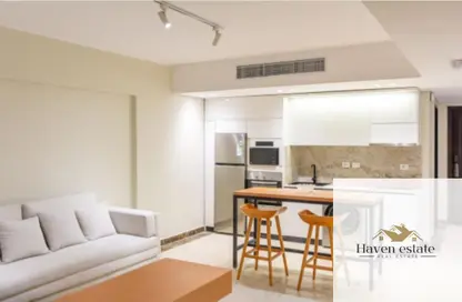 Apartment - 1 Bedroom - 1 Bathroom for rent in Porto New Cairo - 5th Settlement Compounds - The 5th Settlement - New Cairo City - Cairo