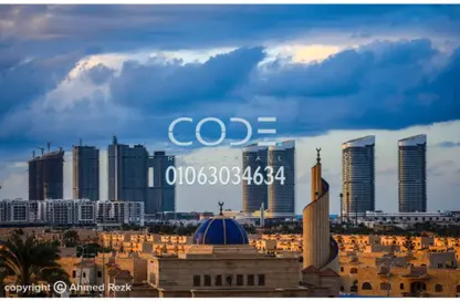 Apartment - 2 Bedrooms - 2 Bathrooms for sale in North Edge Towers - New Alamein City - Al Alamein - North Coast