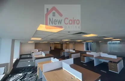 Office Space - Studio - 2 Bathrooms for rent in Bank Center Street - South Teseen St. - The 5th Settlement - New Cairo City - Cairo