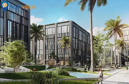 Office Space - Studio - 1 Bathroom for sale in One Ninety Mall - South Teseen St. - The 5th Settlement - New Cairo City - Cairo