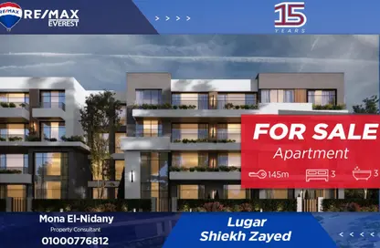 Apartment - 3 Bedrooms - 3 Bathrooms for sale in Rivers - New Zayed City - Sheikh Zayed City - Giza