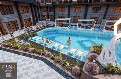 Apartment - 2 Bedrooms - 1 Bathroom for sale in El Hadaba District - Hurghada - Red Sea