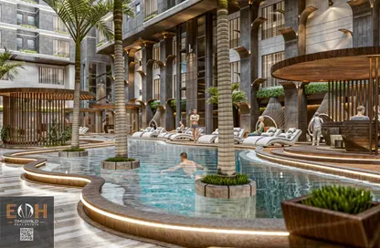 Apartment - 2 Bedrooms - 1 Bathroom for sale in Arabia Azur Resort - Hurghada Resorts - Hurghada - Red Sea