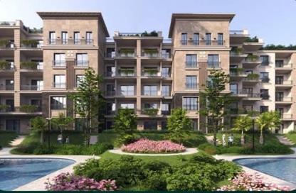 Apartment - 2 Bedrooms - 2 Bathrooms for sale in Cattleya - 5th Settlement Compounds - The 5th Settlement - New Cairo City - Cairo