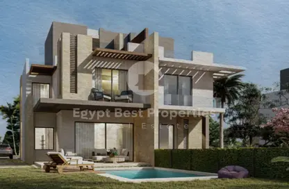 Villa - 5 Bedrooms - 5 Bathrooms for sale in Palm Hills Golf Extension - Al Wahat Road - 6 October City - Giza