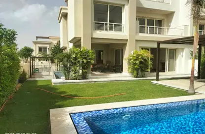 Townhouse - 4 Bedrooms - 4 Bathrooms for rent in Cairo Festival City - North Investors Area - New Cairo City - Cairo