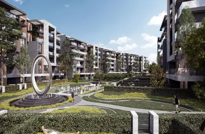 Apartment - 2 Bedrooms - 2 Bathrooms for sale in Yellow Residence - New Cairo City - Cairo