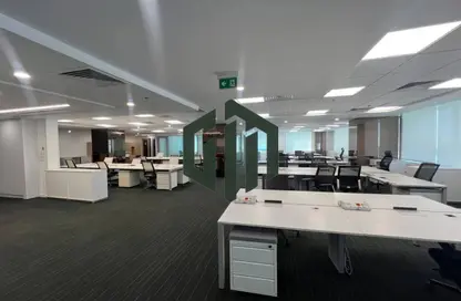 Office Space - Studio - 2 Bathrooms for rent in Bank Center Street - South Teseen St. - The 5th Settlement - New Cairo City - Cairo
