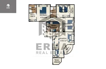 Apartment - 3 Bedrooms - 3 Bathrooms for sale in North Lotus - El Lotus - New Cairo City - Cairo
