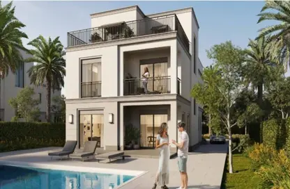 Villa - 7 Bedrooms - 6 Bathrooms for sale in Belle Vie - New Zayed City - Sheikh Zayed City - Giza
