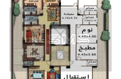 Apartment - 3 Bedrooms - 3 Bathrooms for sale in American University Housing District - 5th Settlement Compounds - The 5th Settlement - New Cairo City - Cairo