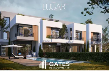 شقة - 2 غرف نوم - 2 حمامات للبيع في لوجار - مدينة زايد الجديدة - الشيخ زايد - الجيزة