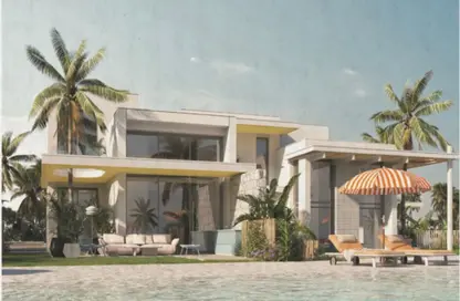 Chalet - 3 Bedrooms - 3 Bathrooms for sale in Ramla Lakeside - Qesm Ad Dabaah - North Coast