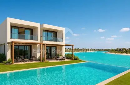Twin House - 4 Bedrooms - 4 Bathrooms for sale in Azha North - Ras Al Hekma - North Coast