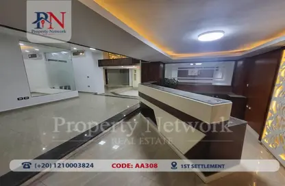 Office Space - Studio - 2 Bathrooms for rent in Mostafa Kamel Axis - The 1st Settlement - New Cairo City - Cairo