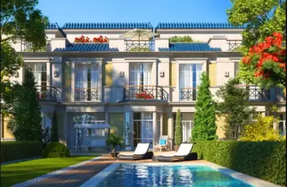 Townhouse - 3 Bedrooms - 3 Bathrooms for sale in Mountain View 4 - 6 October Compounds - 6 October City - Giza