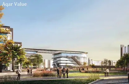 Office Space - Studio - 1 Bathroom for sale in Hyde Park Business District Mall - South Teseen St. - The 5th Settlement - New Cairo City - Cairo