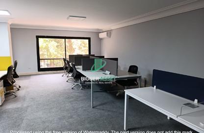 Office Space - Studio - 3 Bathrooms for rent in Street 206 - Degla - Hay El Maadi - Cairo