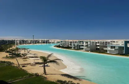 شاليه - 2 غرف نوم - 2 حمامات للبيع في فوكا باي - قسم مرسي مطروح - الساحل الشمالي