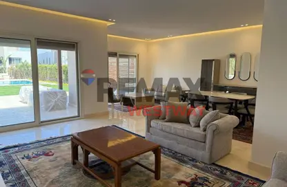 منزل مزدوج - 6 غرف نوم - 4 حمامات للايجار في بالم هيلز بالم فالي - محور 26 يوليو - مدينة 6 أكتوبر - الجيزة