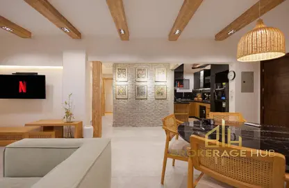 شقة - 2 غرف نوم - 2 حمامات للايجار في جاليريا  مون فالى - المستثمرين الجنوبية - مدينة القاهرة الجديدة - القاهرة