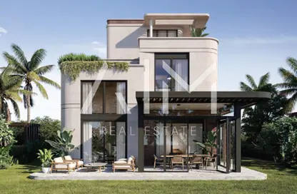 Villa - 7 Bedrooms - 7 Bathrooms for sale in Crescent Walk - 5th Settlement Compounds - The 5th Settlement - New Cairo City - Cairo