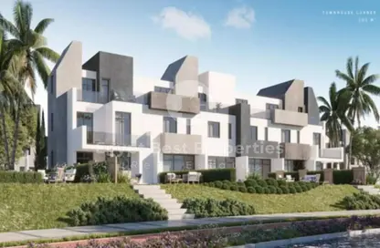Townhouse - 3 Bedrooms - 4 Bathrooms for sale in Rivers - New Zayed City - Sheikh Zayed City - Giza Townhouse - 3 Bedrooms - 4 Bathrooms for sale in Rivers - New Zayed City - Sheikh Zayed City - Giza