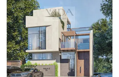 Villa - 3 Bedrooms - 4 Bathrooms for sale in Gates Prive - Waslet Dahshur Road - Sheikh Zayed City - Giza