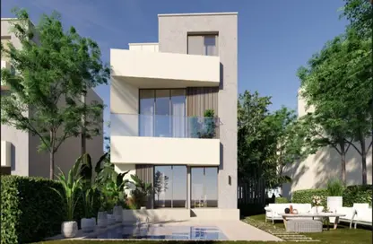 Villa - 4 Bedrooms - 4 Bathrooms for sale in The brooks - El Katameya Compounds - El Katameya - New Cairo City - Cairo