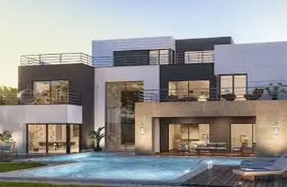 Villa - 3 Bedrooms - 4 Bathrooms for sale in Palm Hills New Cairo - 5th Settlement Compounds - The 5th Settlement - New Cairo City - Cairo