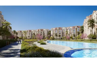 Apartment - 2 Bedrooms - 1 Bathroom for sale in Jiwar - The 6th Settlement - New Cairo City - Cairo