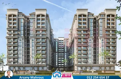 Apartment - 2 Bedrooms - 2 Bathrooms for sale in 14th of May Bridge - Smouha - Hay Sharq - Alexandria