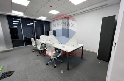 Office Space - Studio - 2 Bathrooms for rent in Cairo Festival City - North Investors Area - New Cairo City - Cairo