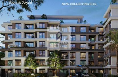 Apartment - 1 Bedroom - 1 Bathroom for sale in Coy - Sheikh Zayed Compounds - Sheikh Zayed City - Giza