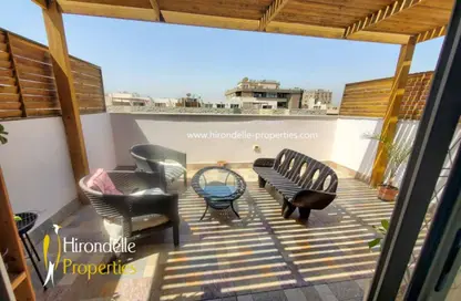 (بنتهاوس  (روف - 3 غرف نوم - 3 حمامات للايجار في سرايات المعادي - حي المعادي - القاهرة